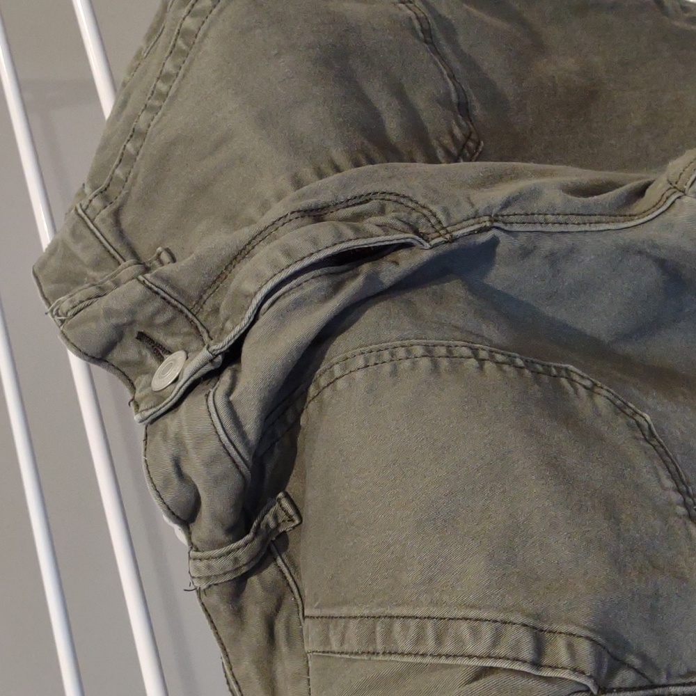 Army green pants